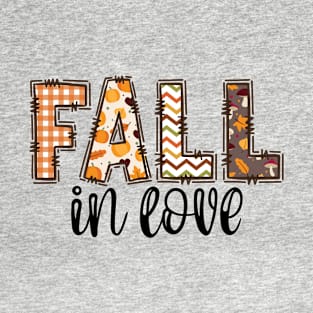 Fall in love T-Shirt